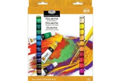 Royal & Langnickel Essentials Gouache Paint Set – 24pc 12ml