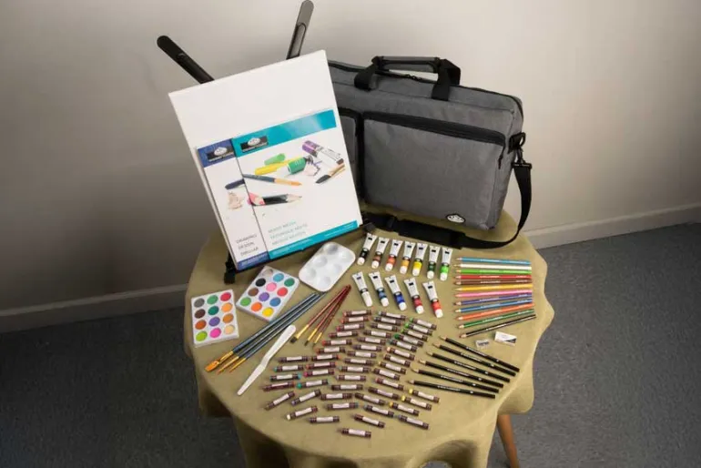 Royal & Langnickel Essentials Keep N’ Carry Watercolor Set 13pc