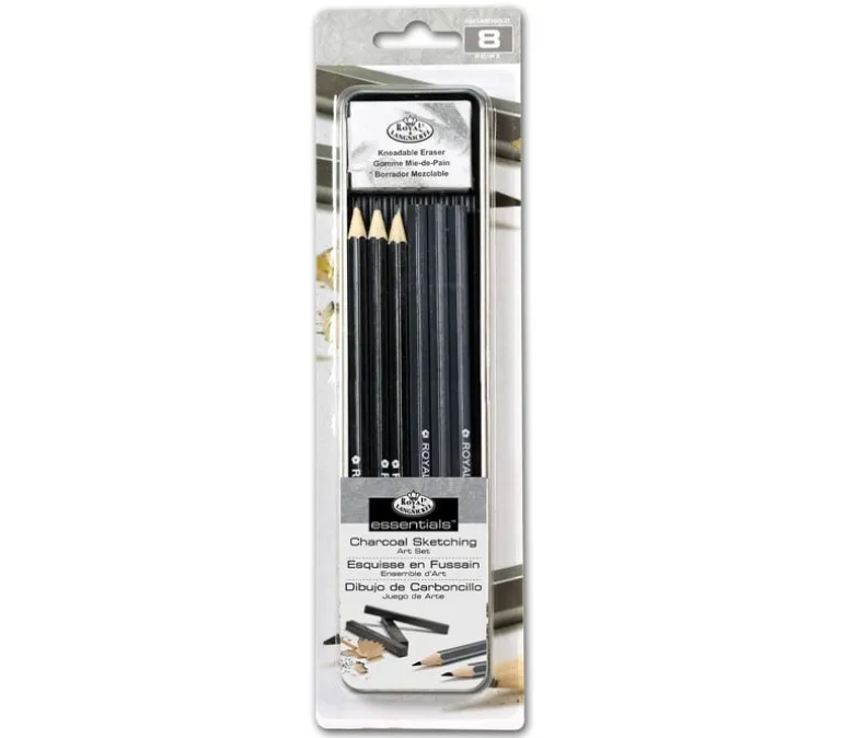 Royal Mini Tin Art Set – Sketching Pencil Set – 6 Piece