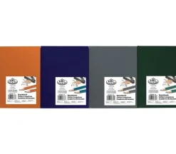 Royal Rich Colors Hard Bound Sketch Book – 5.5×8.5 – Color Shipped is Randomly Picked