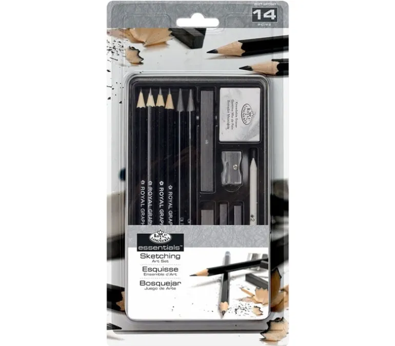 Royal Small Tin Art Set – Sketching
