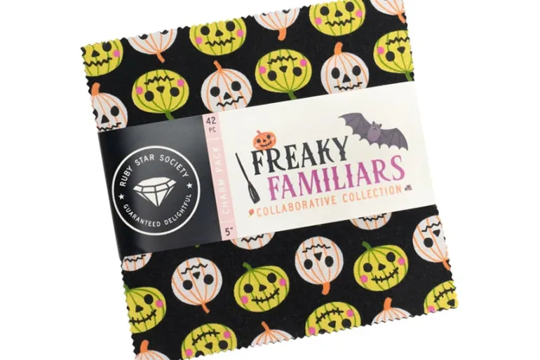 Ruby Star Freaky Familiars 2 1/2-inch strip roll, 40 count