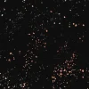 Ruby Star 108-Inch Quilt Back Speckled Black & Metallic