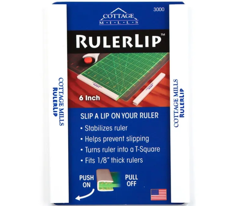 RulerLip by Cottage Mills 6-inches 2 ct #3000cm