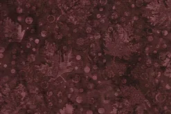Rustic Riches Batiks Leaves and Dots in Bronze