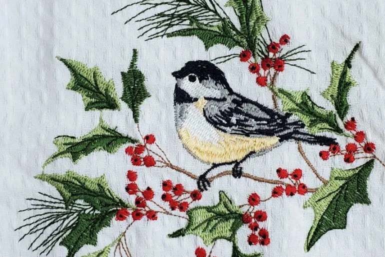 Sage Tree Gathering Tea Towel