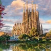 Sagrada Familia, Barcelona 1000 Piece Puzzle