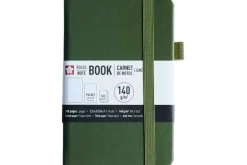 Sakura 140gsm A5 Hardcover Dotted Notebook – Red Plum Blossom