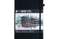 Sakura 140gsm Pocket Hardcover Ruled Notebook – Pine Needle