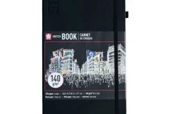 Sakura 140gsm Pocket Hardcover Ruled Notebook – Pine Needle