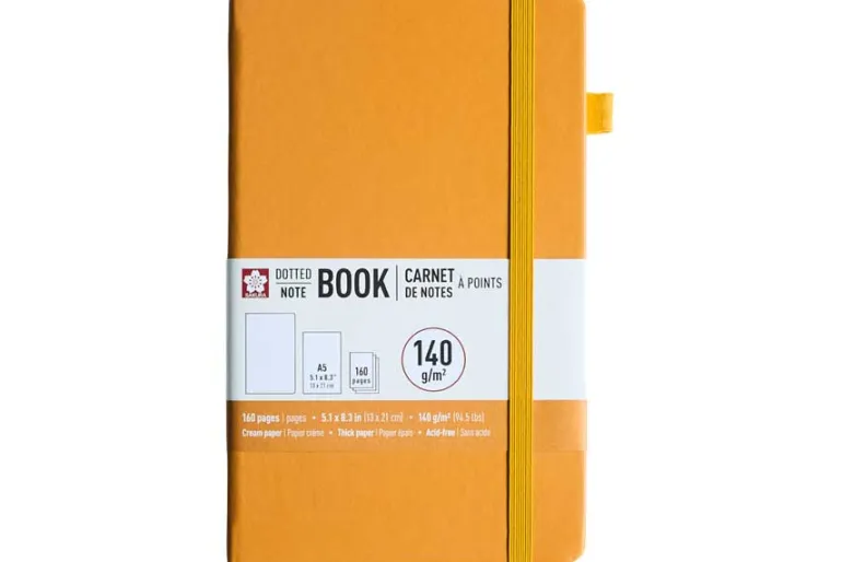 Sakura 140gsm Pocket Hardcover Ruled Notebook – Pine Needle