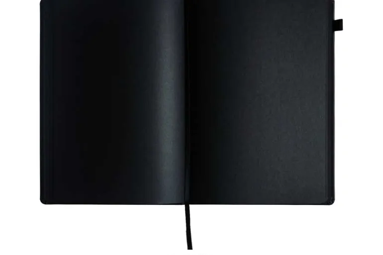 Sakura 140gsm Pocket Hardcover Ruled Notebook – Black