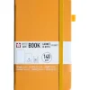 Sakura 140gsm Pocket Hardcover Sketchbook – Black Paper