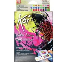 Sakura Koi Field Sketch Watercolor Box – 24 Color – Creative Colors