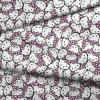 Sanrio Hello Kitty Garden Doodles on Pink Fabric