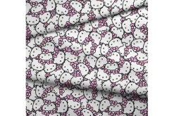 Sanrio Hello Kitty Sweet Toss on Pink Fabric