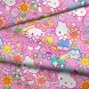 Sanrio Kawaii Crowd Hello Kitty Fabric