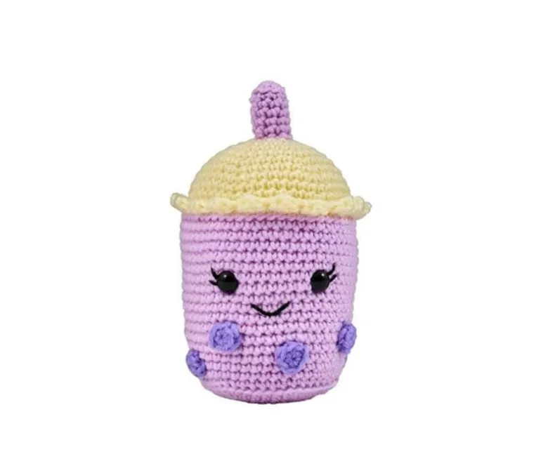 Sarah the Boba Tea Amigurumi Kit