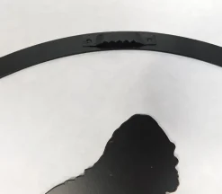 Sasquatch Walking in the Forest Metal Wall Art