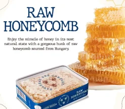 Savannah Bee Company Pure Raw Acacia Honeycomb – 5.6-ounce