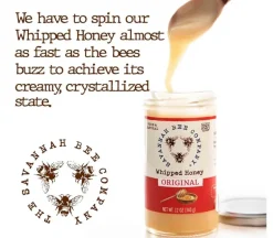Savannah Bee Company Whipped Honey with Pumpkin Spice – 3-ounce