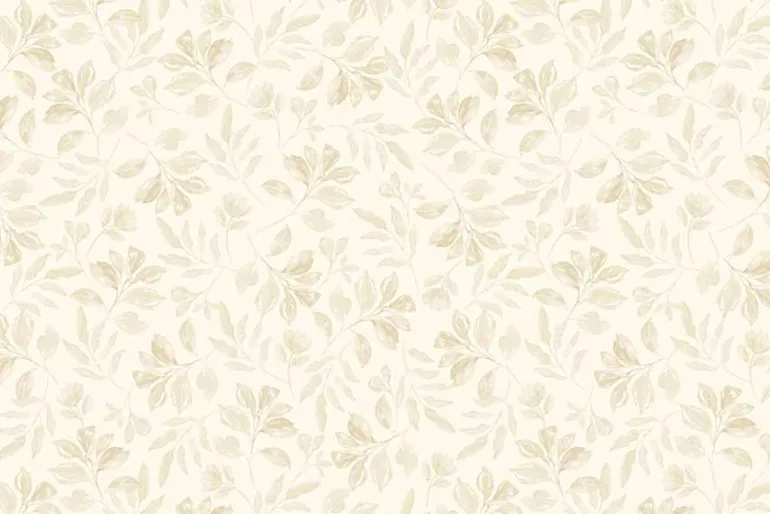 Scarlet Dreams Floral Large Floral Toss on Cream