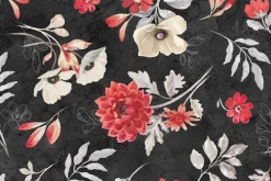 Scarlet Dreams Towel Band cut 22 1/2-inches by 43/44-inches