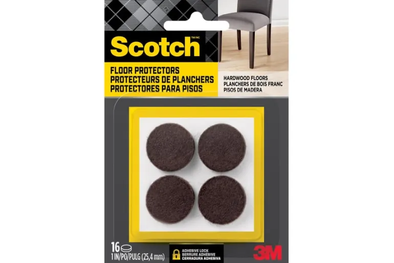Scotch Round Felt Pads – 1″