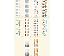 Scratch And Sniff Sticker Folio – Beach