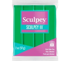 Sculpey III Clay – Emerald Green