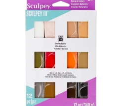 Sculpey III Clay Set – Natural