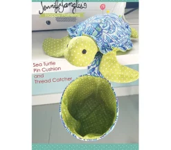Sea Turtle Pin Cushion and Thread Catcher Pattern #PT-5814