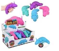 Sensory  Wiggle Axolotl – 1 Axolotl – Color Shipped is Randomly Picked