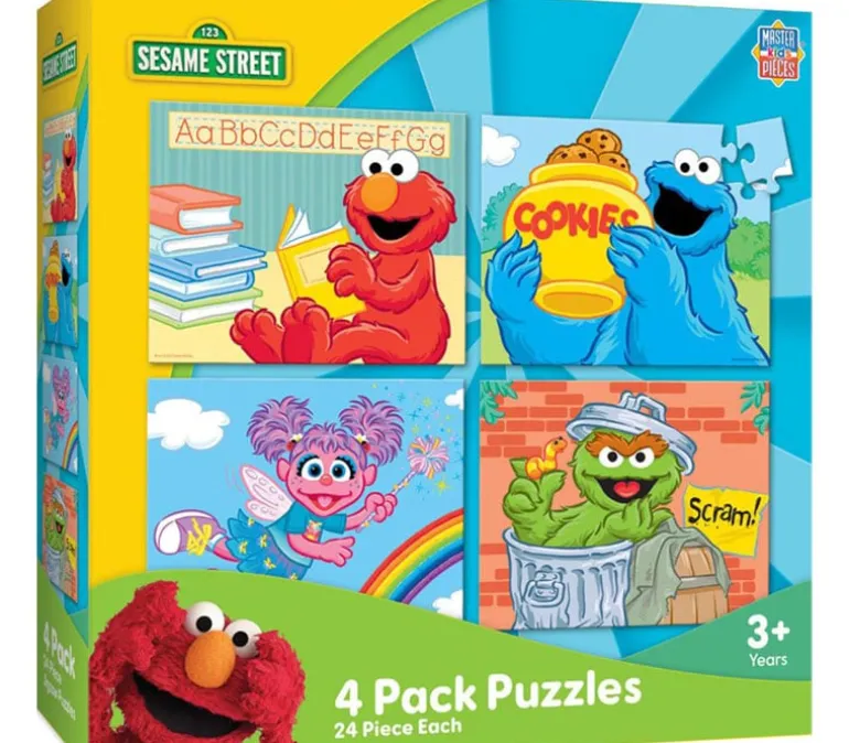 Sesame Street 4 Pack – 24 Piece
