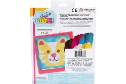 Sew Cute Cat Needlepoint Kit for Kids
