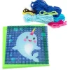 Sew Cute Narwhal Needlepoint Kit for Kids