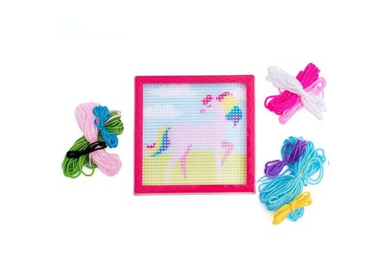 Sew Cute Unicorn Needlepoint Kit for Kids