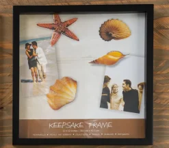 Shadowbox Scrapbook Frame – 12-inch x 12-inch – Black
