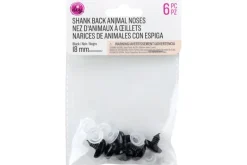 Shank Back Animal Eyes – 20mm – 6pc. – Brown