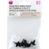 Shank Back Animal Noses – 18mm – 6pc.
