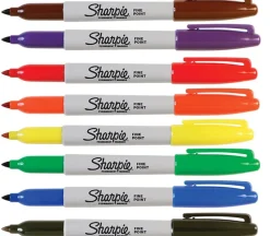 Sharpie Marker Pouch Set – Fine – 8 Piece
