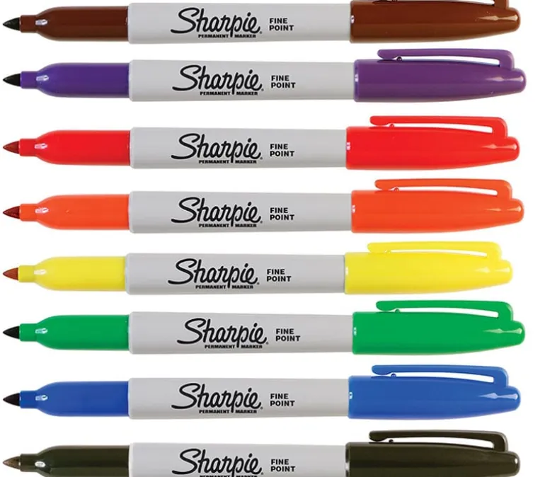 Sharpie Marker Pouch Set – Fine – 8 Piece