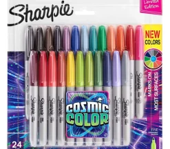 Sharpie Marker Set – Cosmic – Fine – 24 Piece