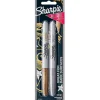 Sharpie Marker Set – Fine – Metallic Gold and Silver – 2 Piece