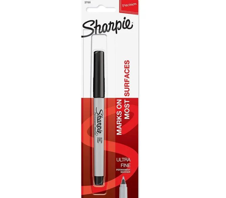 Sharpie Marker – Ultra Fine – Black Carded