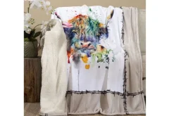 Sherpa Throw Blanket – Barn & Truck