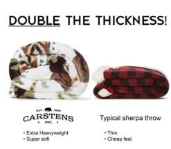 Sherpa Throw Blanket – Hidden Lake