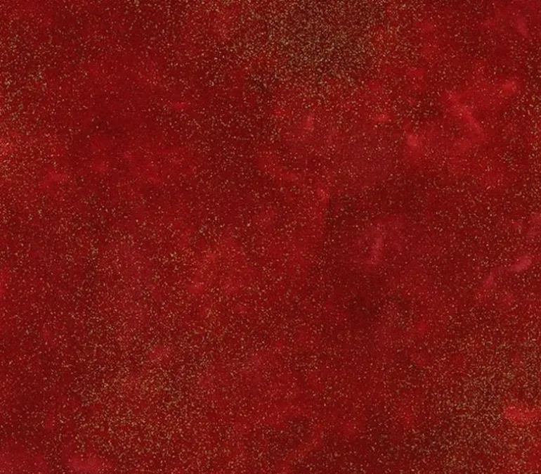 Shimmer Texture in Red with Gold Metallic Highlights