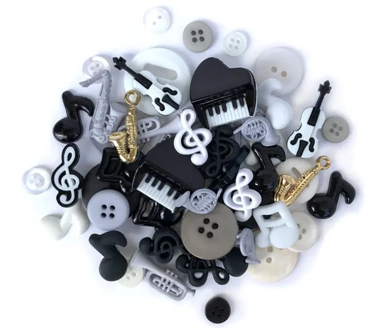 Shooting Stars Novelty Buttons