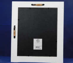 Sienna Visage Wall Frame – White (view sizes)